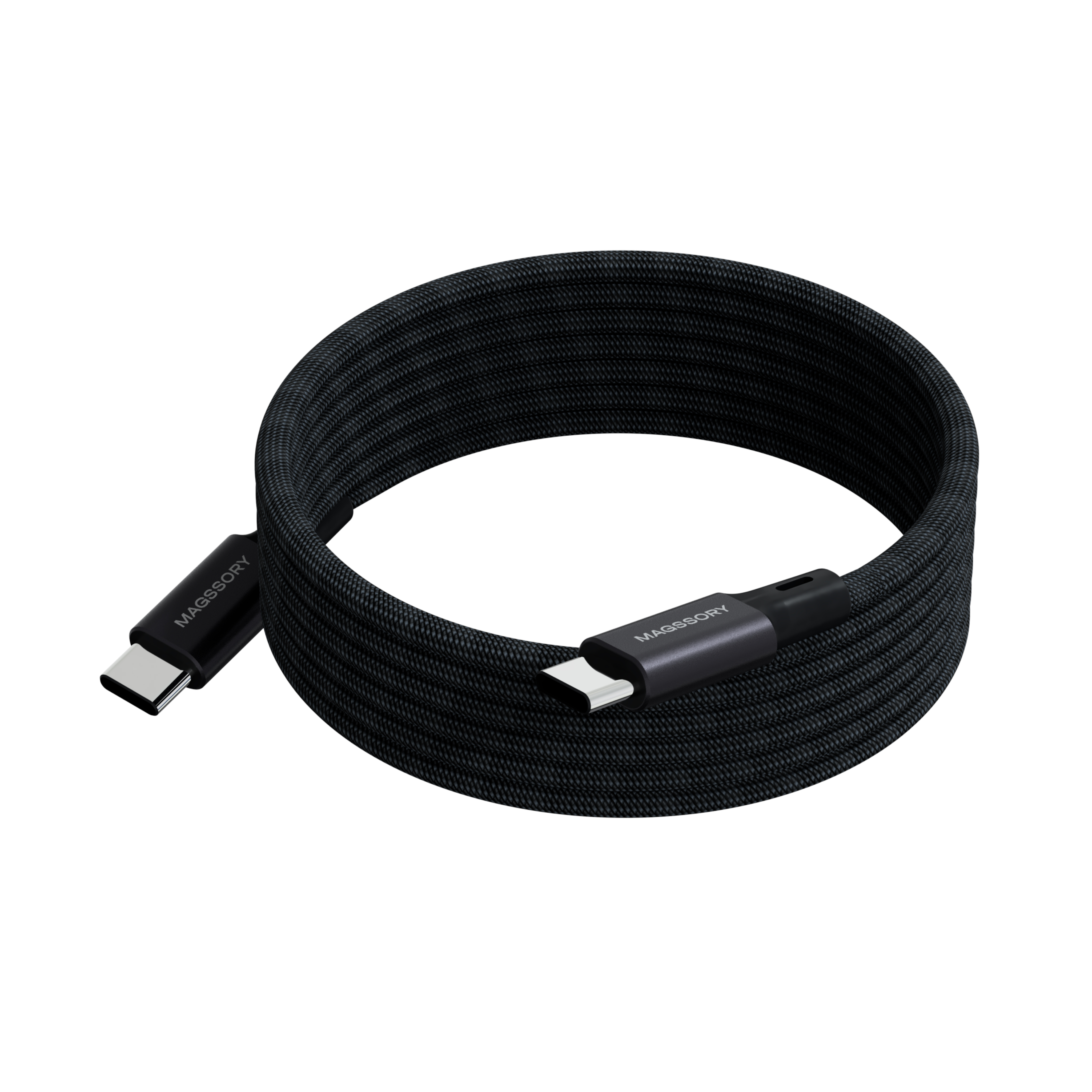 Магнитный кабель Magssory 1.2м 60W Black, Чёрный — cbl001black 1